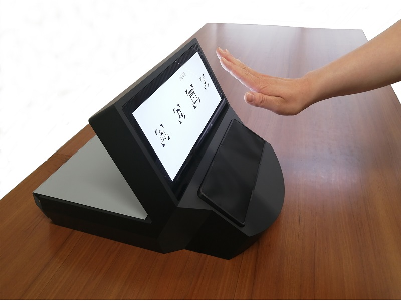 Developed “Air Real Reaction Touch panel (ARR touch panel)”