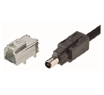 Automotive Ultracompact Coaxial Connector with Wide-band,  High EMC Performance